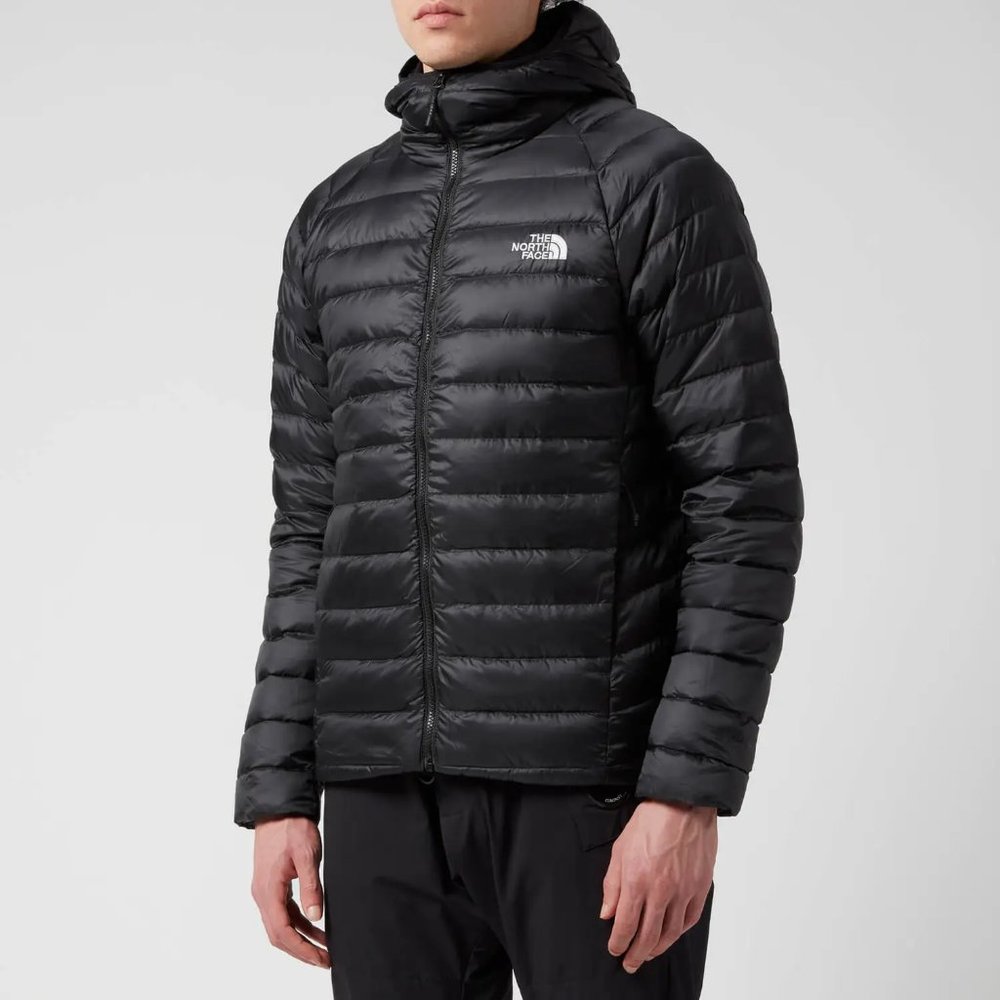 The North Face Men's Trevail Hooded Jacket - TNF Black - Size Medium